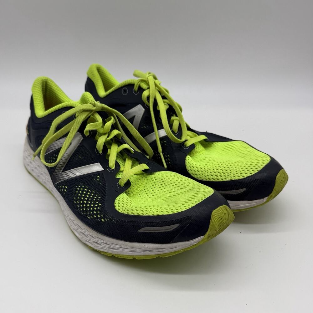 New Balance Fresh Foam Zante v2 Men’s 12.5 Running Shoes Navy Neon Green